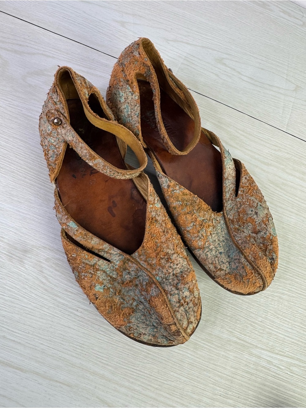 CYDWOQ Maryjane Shoes size 37 distressed